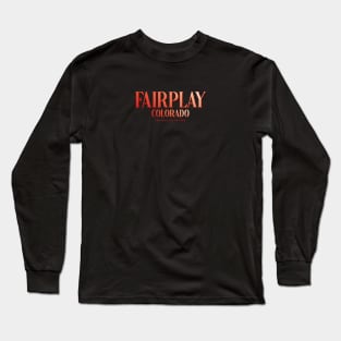 Fairplay Long Sleeve T-Shirt